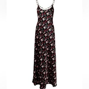 Rabanne
floral-print chain-link maxi dress US6 FR38